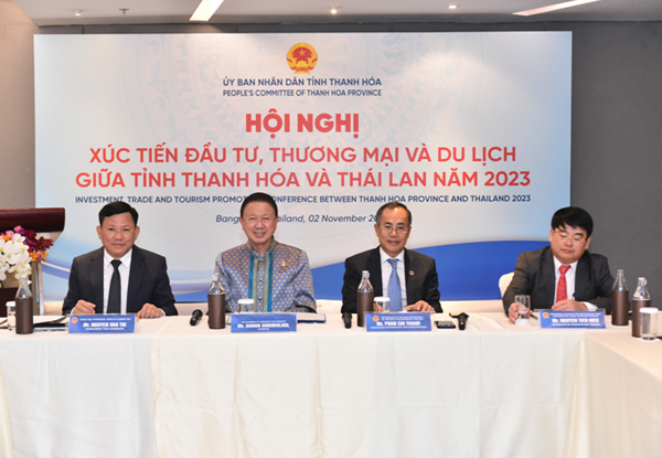 สภาธุกิจไทย-เวียดนาม เข้าร่วมงาน Investment Trade and Tourism Promotion Conference between  Thanh Hoa Province and Thailand 2023