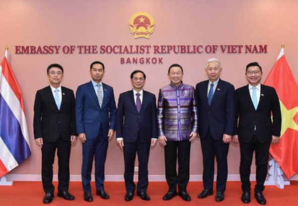 สภาธุรกิจไทย-เวียดนาม เข้าเยี่ยมคารวะรัฐมนตรีว่าการกระทรวงการต่างประเทศ สาธารณรัฐสังคมนิยมเวียดนาม